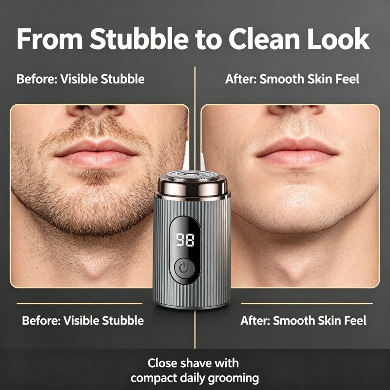 2026 미니 전기 면도기 휴대용 충전식 방수 컴팩트  - Mens Grooming Travel Kit 리뷰 및 가격