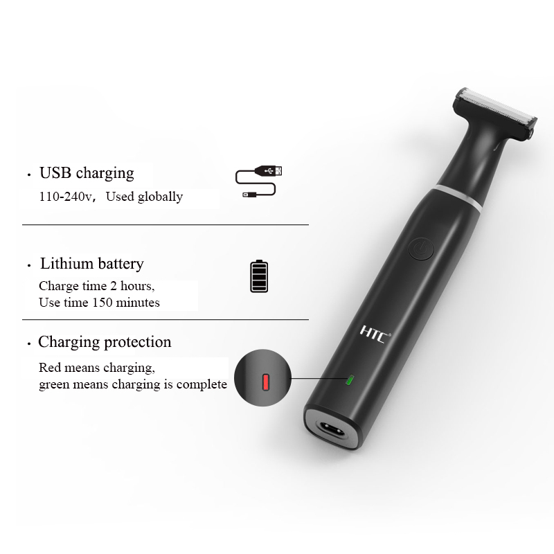 HTC 남성용 전기 사타구니 헤어 트리머 음모 헤어 트 - Men'S Grooming Blade 리뷰 및 가격