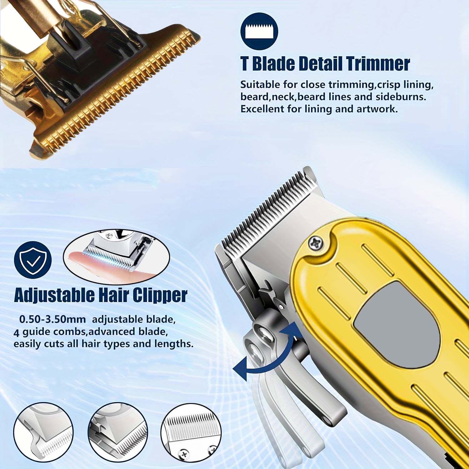 2 in 1 전기 헤어 클리퍼 & T-블레이드 트리머  - Men'S Grooming Blade 리뷰 및 가격