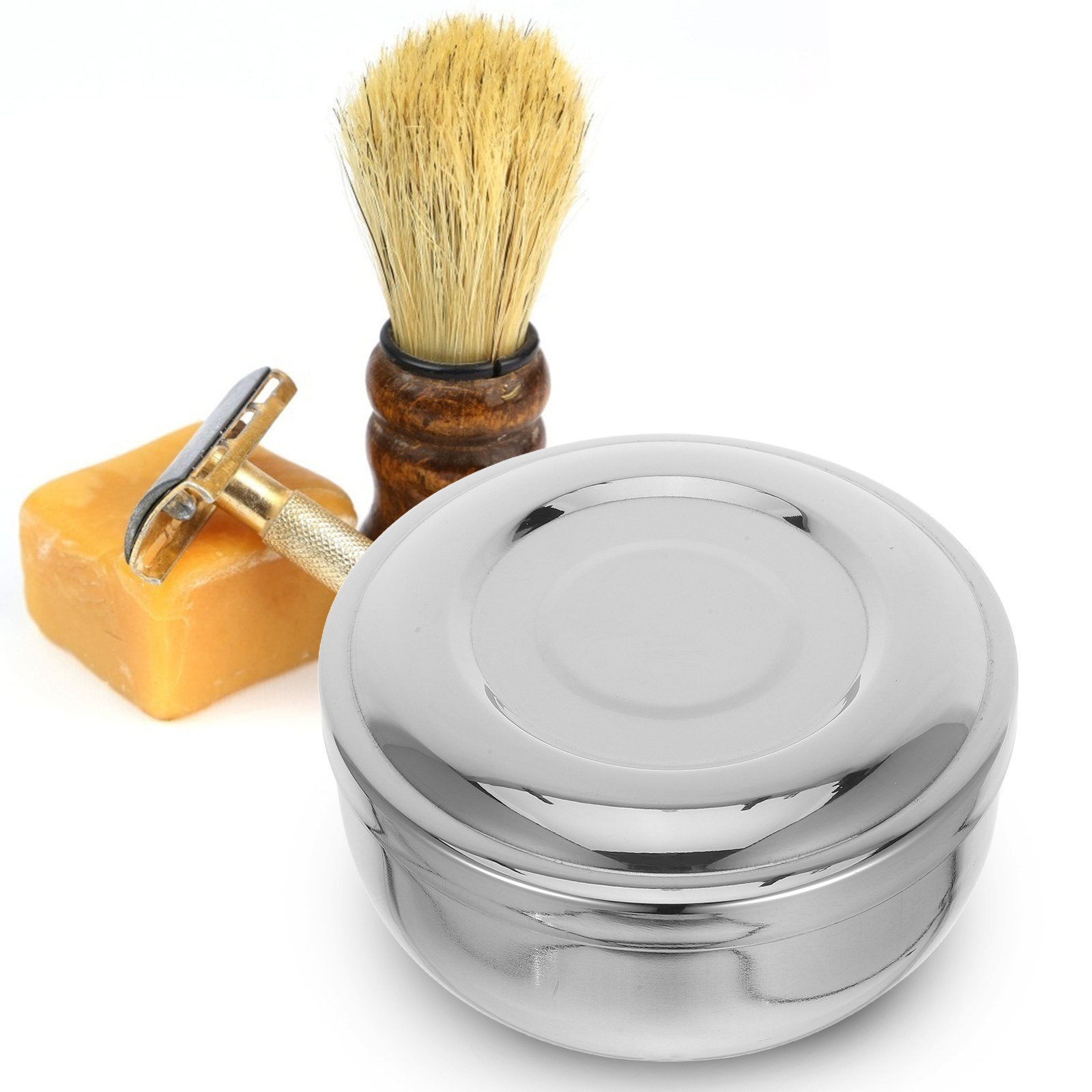 스테인리스 스틸 금속 면도 그릇(뚜껑 포함) 남성용 면 - Mens Grooming Travel Kit 리뷰 및 가격